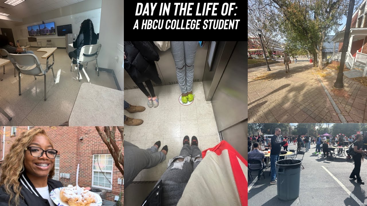 Day in the life of: A HBCU college student | CAU edition - YouTube