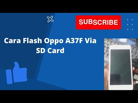Cara Flash Oppo