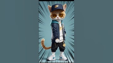 Cute KITTEN Dance Rose & Bruno Mars #cat #kitten #music #song #shorts #apt #rose #brunomars