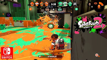 Nintendo Splatoon 2 Custom Hydra Splatling Clam Blitz Gameplay Multiplayer Battle Switch