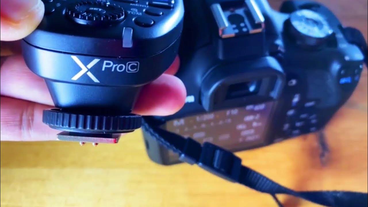 Flash Canon T7/2000D Radio Transmisor YouTube
