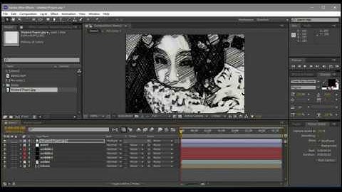 After Effects Tutorial Convert video to Sketch (No Plugins)