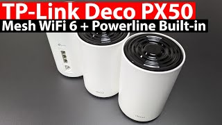TP Link Deco PX50 WiFi 6 Review | Unboxing, Speed Test, Range Tests, Deco App and Much More ...