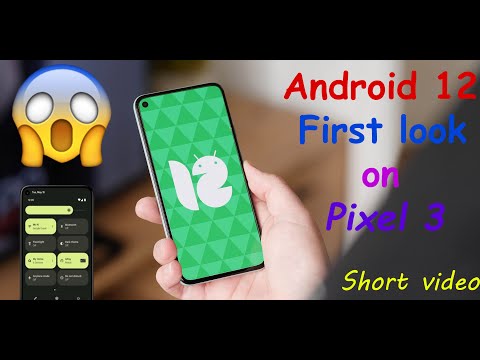 Android 12 First