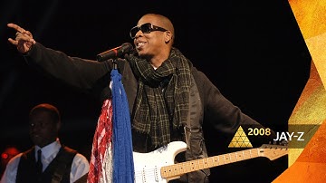 Jay-Z - Wonderwall/99 Problems (Glastonbury 2008)