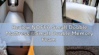 Review NOFFA Small Double Mattress，Small Double Memory Foam Mattresses，Medium Soft Orthopedic Suppor screenshot 5