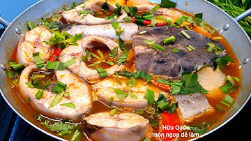 cách nấu LẨU CÁ BÓP CHUA CAY thơm ngon hấp dẫn và cách sơ chế cá thật sạch không bị tanh