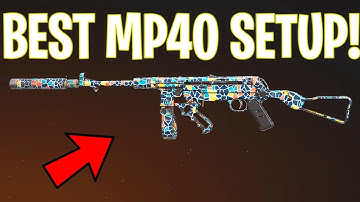 the MAX DAMAGE "MP40" SETUP is VERY BROKEN😍 *Best MP40 Class* (Vanguard Handcam)