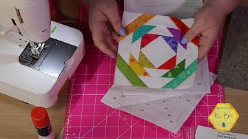 Foundation Paper Piecing | Pineapple Quilt Block Tutorial and NEW! Ruler