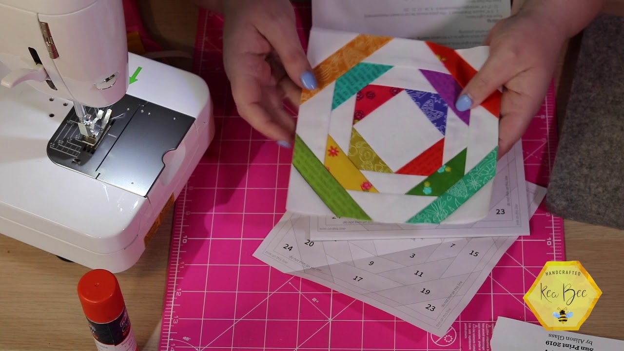 Foundation Paper Piecing Pineapple Quilt Block Tutorial And NEW Foundation Paper Piecing Pineapple Quilt Block Tutorial And NEW