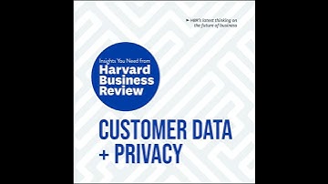Customer Data and Privacy: The Insights You Need from Harvard Business Review Audiobook