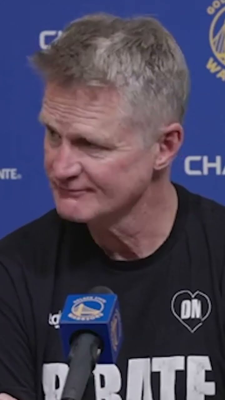 Steve Kerr’s message to Andrew Wiggins after getting traded ? (via @warriors/TT)