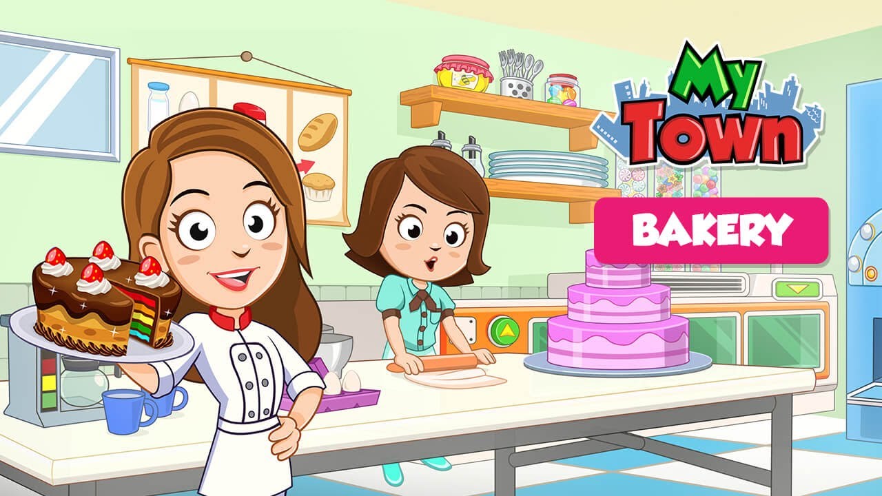 My Town : Bakery Free MOD APK cover