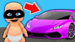 Baby Breaks Into New Car... Whos Your Daddy?
