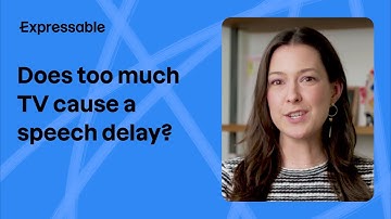 Does too much TV cause a speech delay?