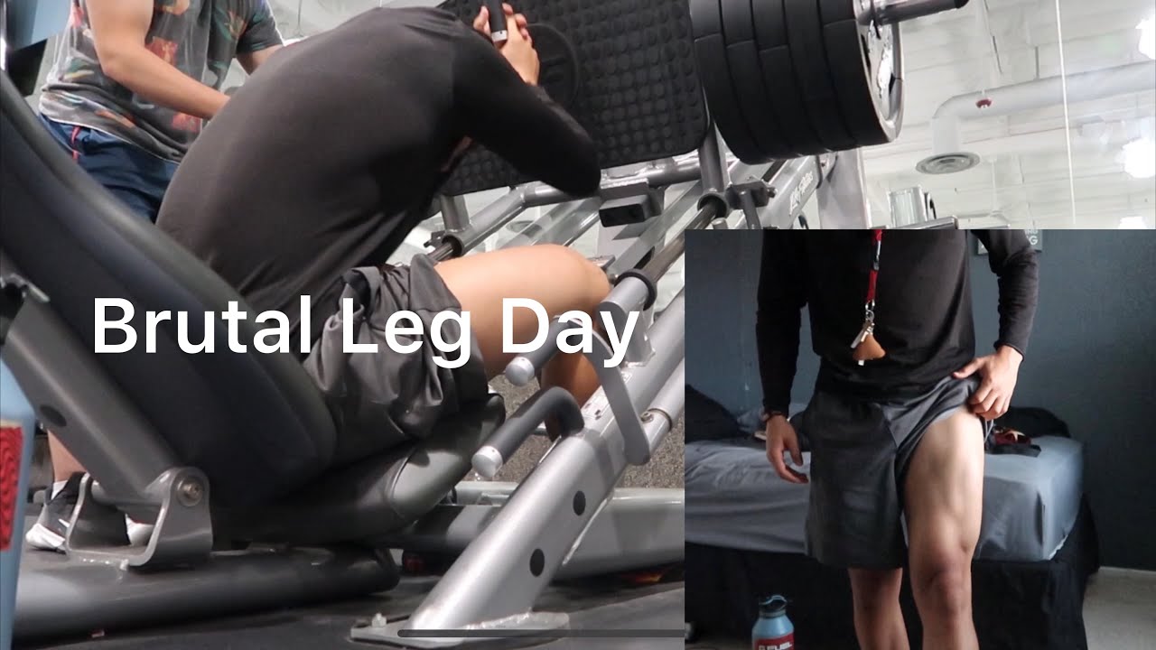 Brutal Leg Day Workout - YouTube