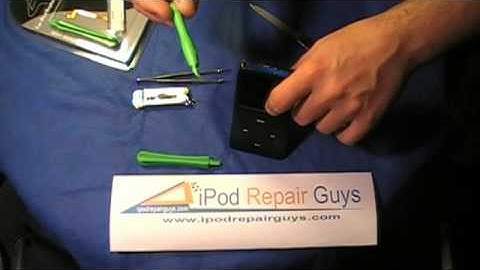 iPod Classic Repair Video - How to Open the iPod Classic