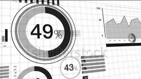 stock footage  d animation black on white background of corporate charts and bar graphs