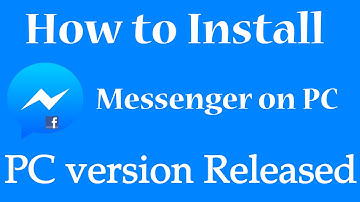 how to install Facebook Messenger on PC and MAC - 2016