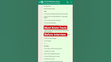 Must Know Facts Before MBA IIM Interviews