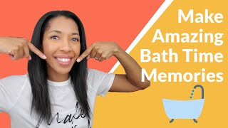 Make BATH TIME FUN with these ideas!