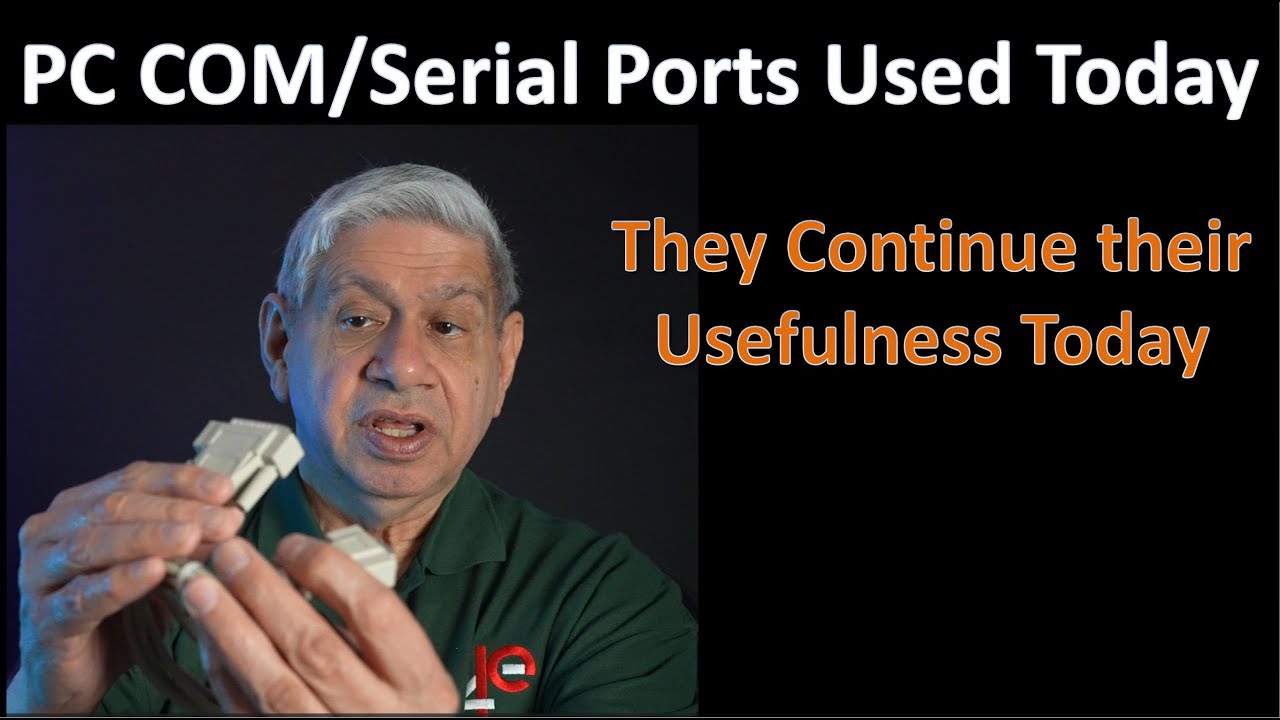 COM Ports are sill available and usable on Modern PCs