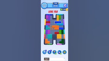 Color Block Jam Level 158 Solution Walkthrough