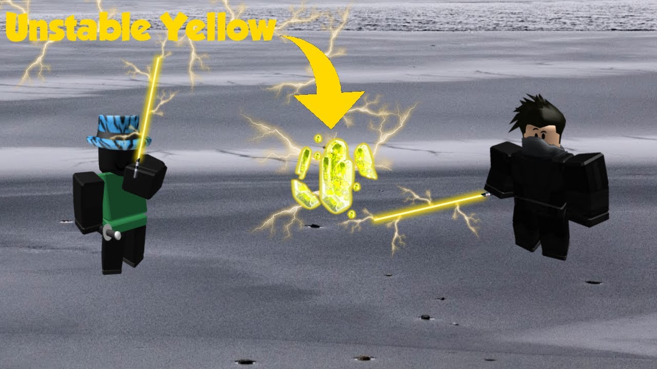 how to get unstable yellow in ilum 2 roblox star wars youtube