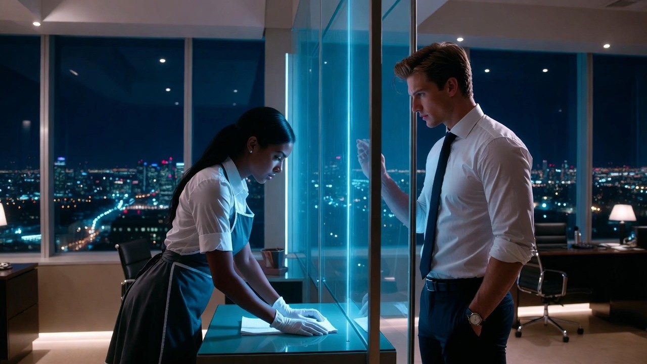 She Was Just a Cleaner… Until the Billionaire Boss Discovered Her Secret