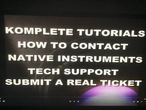 How to contact Native Instruments support directly by mail not public community tickets !