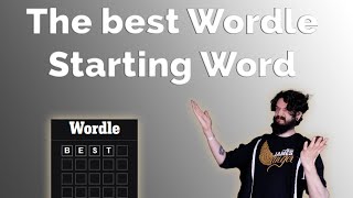 The Best Wordle Starting Word