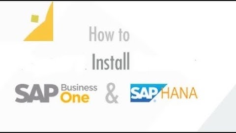 Installation of HANA and SAP B1 9.3 Step By Step