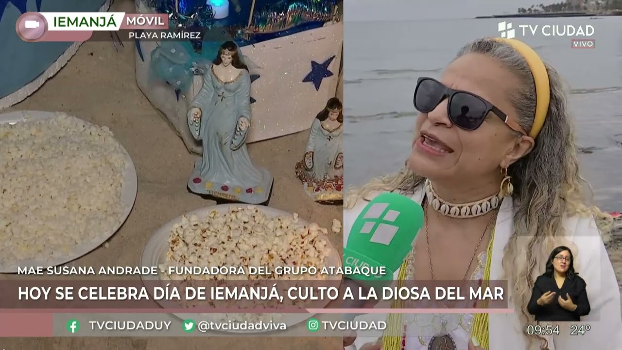 Ciudad Viva - Hoy se celebra el Día de Iemanjá, culto a la diosa del mar