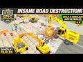 ​[INSANE Road Destruction! 😱 Epic Construction Sim Gameplayme]