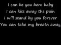 lirik lagu enrique iglesias hero