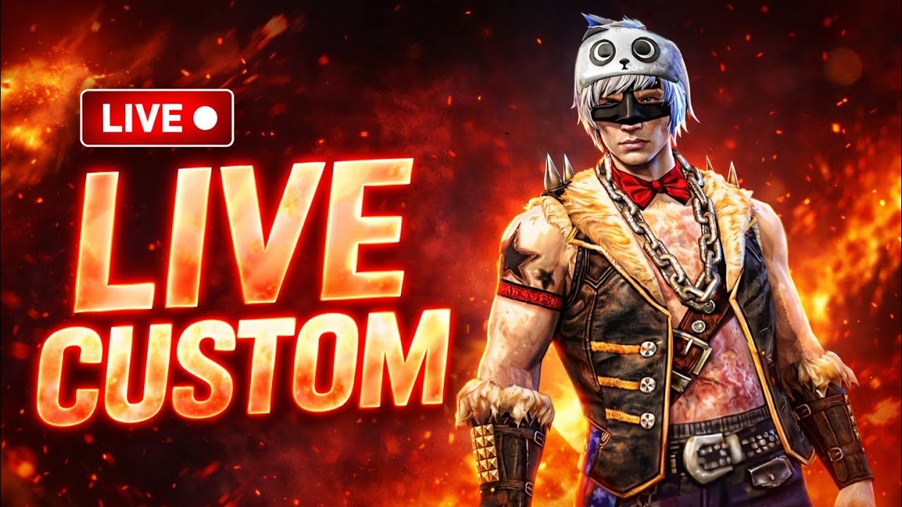 FREE FIRE LIVE 🔴 | Custom Room Gameplay 🔥 | 1v1 & Squad Custom | Live Custom Match