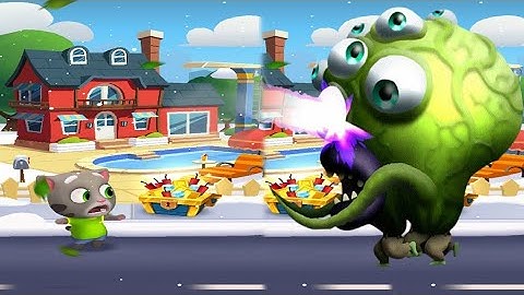 zombie tsunami vs  tom gold run walkthroug android ios gameplay