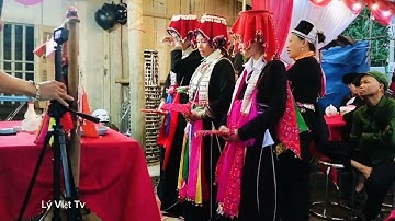 Hát Đối Đáp Đám Cưới Dao Tuyển tại Tả củ Tỷ