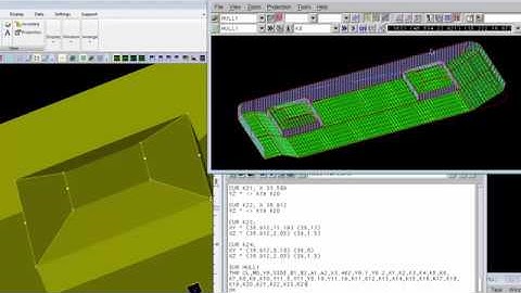 Guide How to DRAW and VIEW a CURVE in NAPA 2009 - Napa Tutorial - Naval architect software