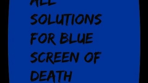 Fix: Display driver stopped responding and has recovered 2016