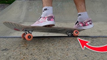 How to safely master the feeble stall (Mini ramp)