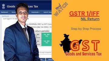 HOW TO FILE GSTR1/IFF NIL RETURN 2021
