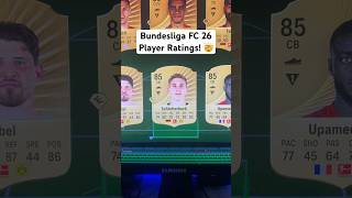 Bundesliga FC 26 Player Ratings!