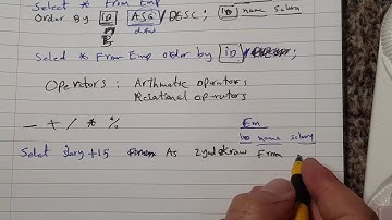 SQL Tutorials 18 - Select with Arithmetic Operators