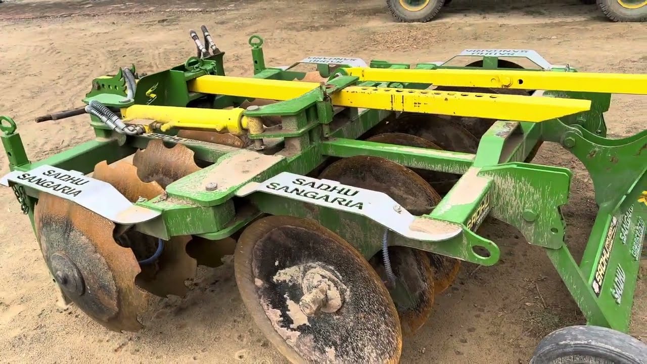 Sadhu sangria harrow  #viral #viralvideo #system #hollend #johndeere #diskharrow #3630 #automobile  
