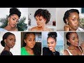 😍 CUTE & EASY NATURAL HAIRSTYLES FOR NATURAL HAIR 😍💯