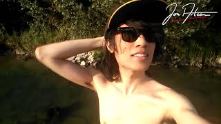 Jon Arteen dancing on the beach wearing sneakers and underwear Gay Twink