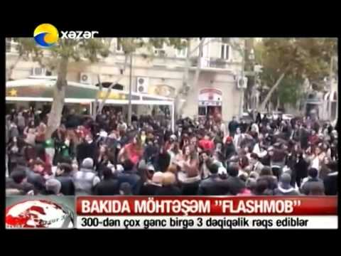 Madagascar Flashmob on XAZAR TV | FLASHMOB Azerbaijan