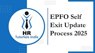 How to Mark PF Exit Date Without Employer | New Update on PF Exit Date | HR Tutorials India | EPF