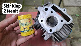 Cara Skir Klep Motor dengan Bor Tangan & Amril